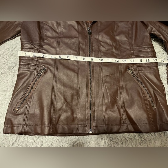 Faux Leather Jacket - Picture 5 of 6